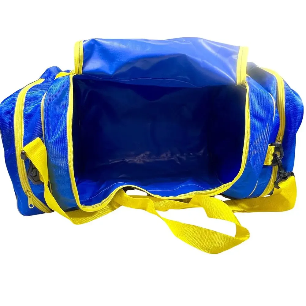 Club America Maleta Deportivo Soccer Duffle Bag Blue Large Gym Sport Travel Bag